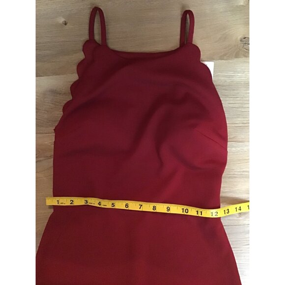 BCX- WOMENS CREW NECK SPAGUETTI STRAP OPEN BACK KNEE LENGHT DRESS SIZE X-SMALL - Picture 7 of 8